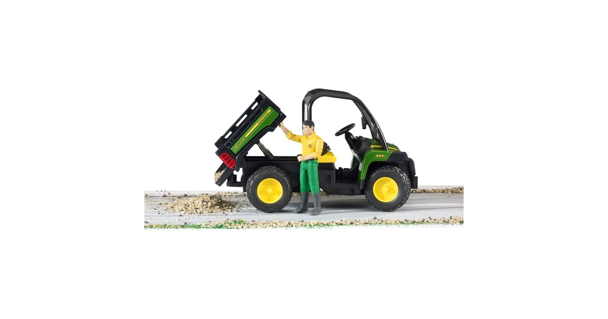 Bruder Pro Series John Deere Gator XUV 855D Vehicle with Driver