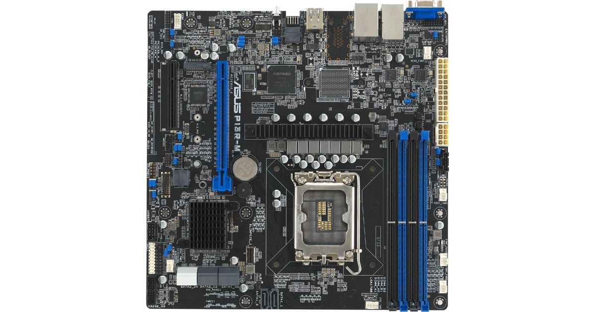 ASUS P13R-M Intel C262 LGA 1700 micro ATX, Bundkort Intel, LGA 1700 ...