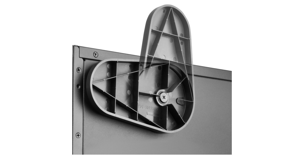 SilverStone SST-RM51, Rack server kabinet Sort