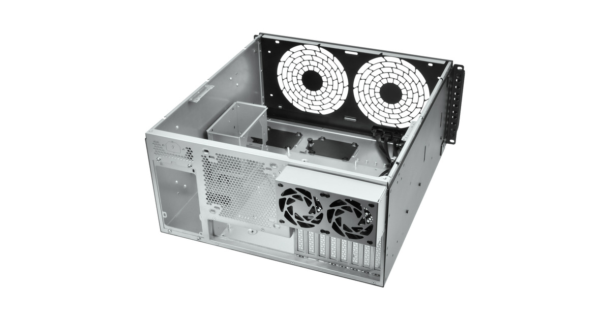 SilverStone SST-RM51, Rack server kabinet Sort