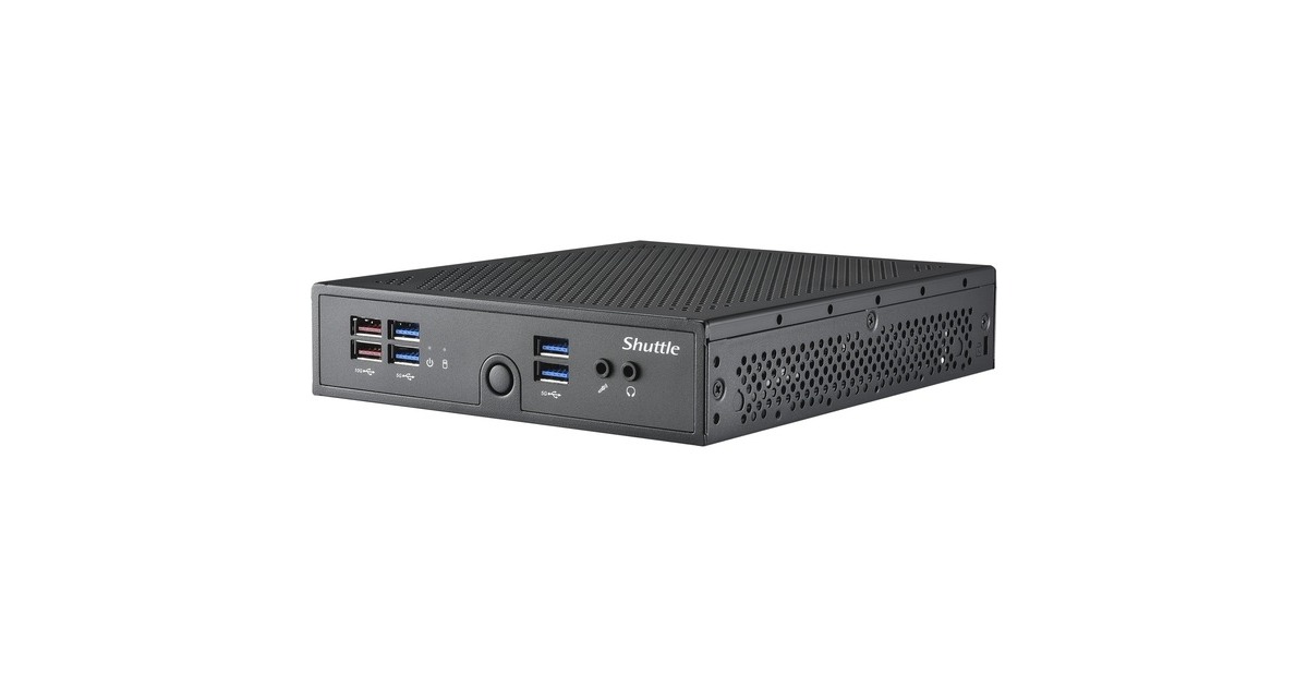 Shuttle DS50U3 PC barebone 1,3L størrelse PC Sort i3-1315U Sort, 1,3L ...