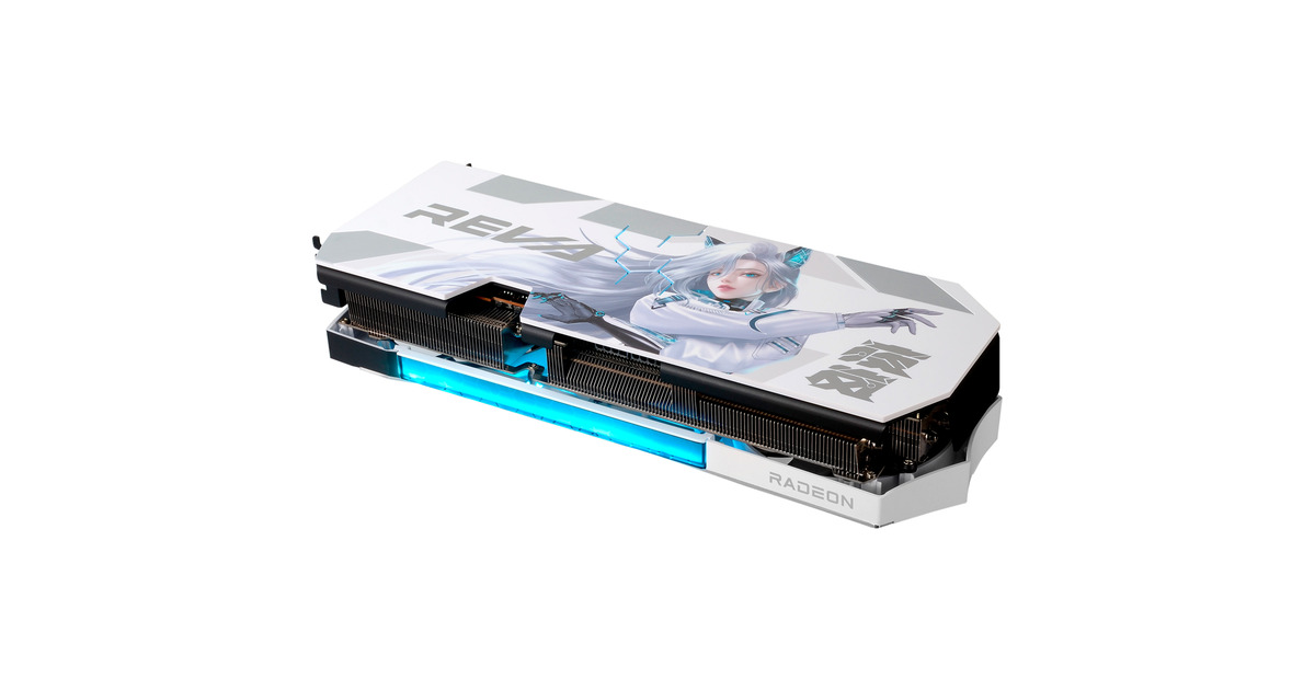 PowerColor Powercolor RX 9070 XT Hellhound REVA 16GB OC, Grafikkort Sort