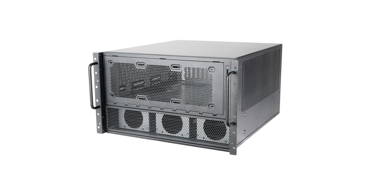 SilverStone SST-RM600, Rack kabinet Sort