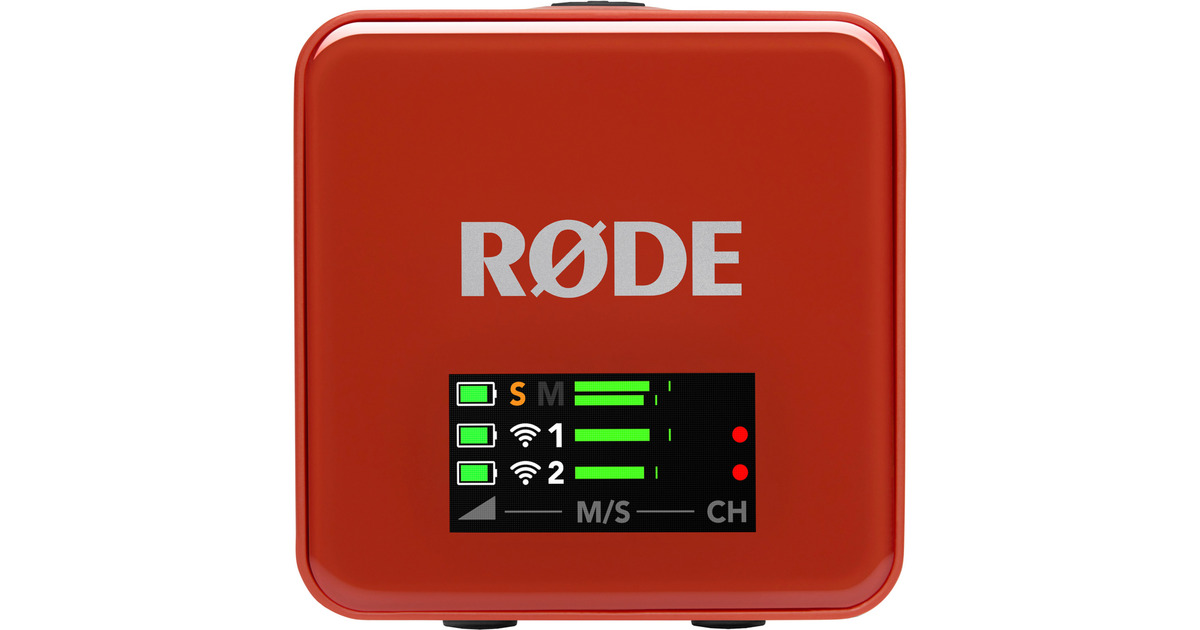 Rode Microphones WIGOGEN3CLA, Mikrofon mørk rød
