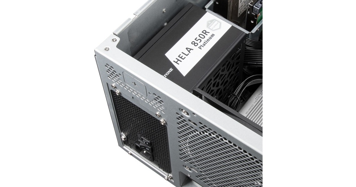 Sst Rig 52 SilverStone SST-RM52, Rack server kabinet Sort