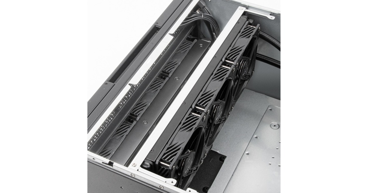 Sst Rig 52 SilverStone SST-RM52, Rack server kabinet Sort