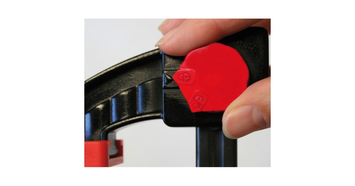 Bessey EZS158 klemme 15 cm, Skruetvinge Sort/Rød, 15 cm