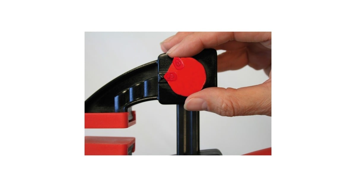 Bessey EZS158 klemme 15 cm, Skruetvinge Sort/Rød, 15 cm