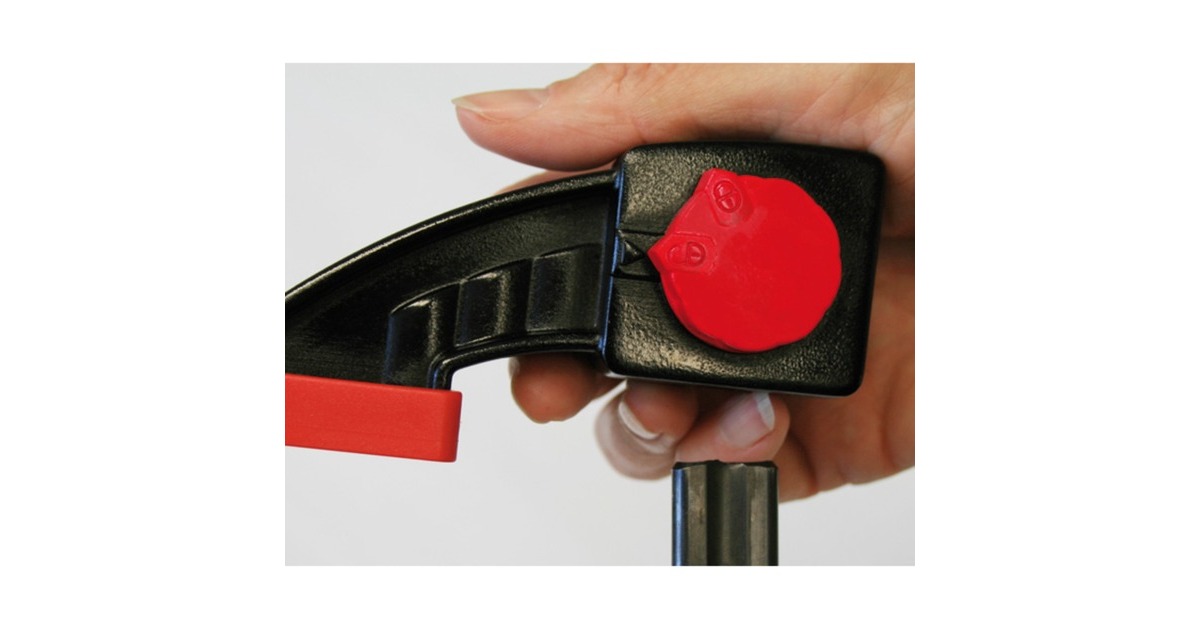 Bessey EZS158 klemme 15 cm, Skruetvinge Sort/Rød, 15 cm