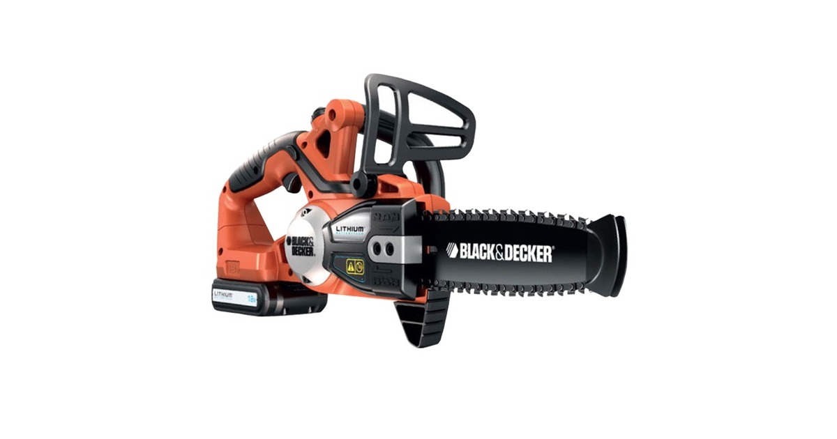 Black and Decker - Scie élagueuse sans fil 20 cm 18 V Lithium 2.0 Ah - GKC1820L20-QW - TNT Black and Decker - Scie élagueuse sans fil 20 cm 18 V Lithium 2.0 Ah - GKC1820L20-QW - TNT