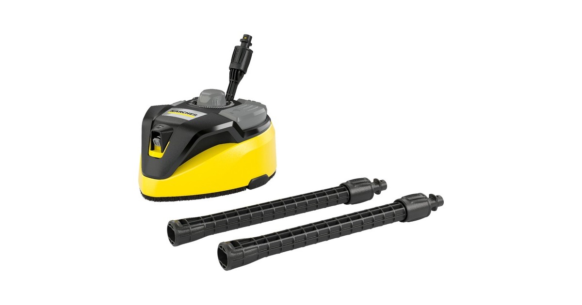 Kärcher T-Racer T 7 Plus - Nettoyeur Haute Pression Pour Surfaces Extérieures - Double Jet Rotatif - Économise 50% De Temps