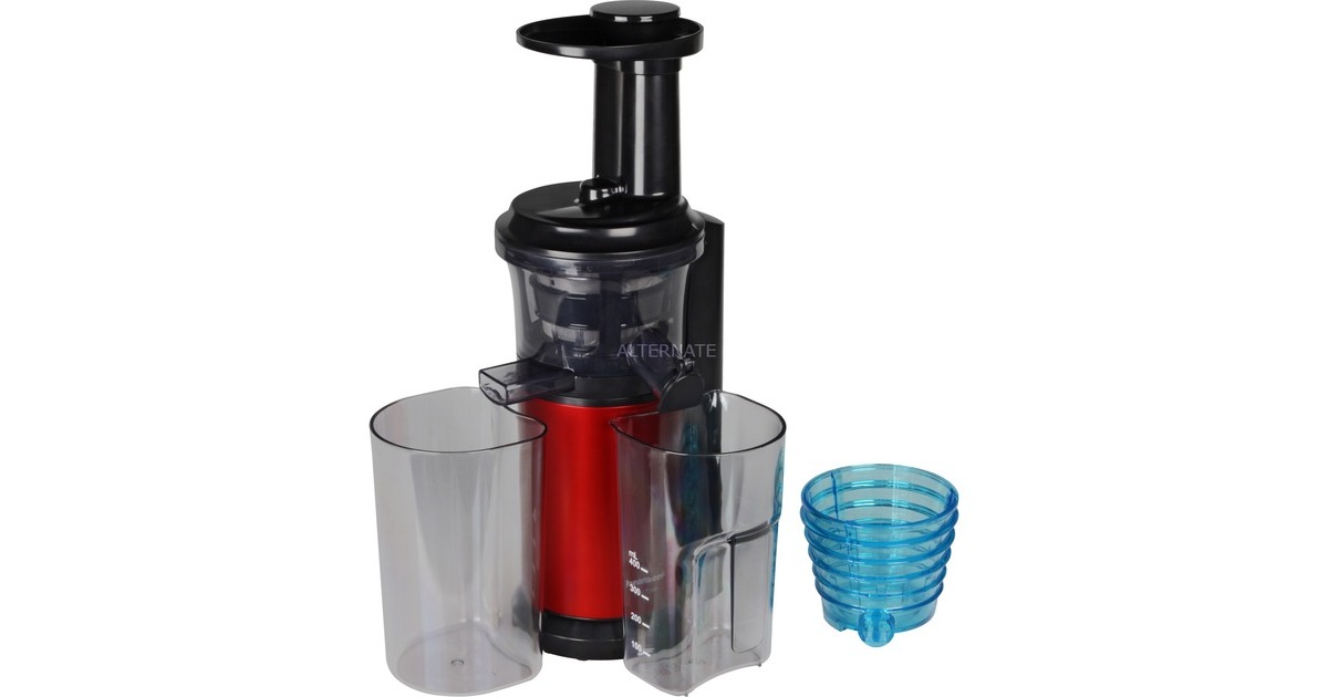 Panasonic MJ-L500 Slow juicer Sort, Rod, Saftpresser Rod/Sort, Slow juicer, Sort, Rod, 45 rpm, 1 ...