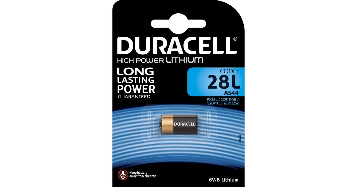 Duracell Lithium Batterie 28l – Hochleistungsbatterie Für Kameras (APS, 35mm SLR, Point & Shoot)