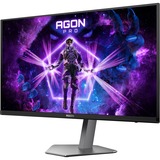 AOC AGON PRO AG276QZD2 computerskærm 67,3 cm (26.5") 2560 x 1440 pixel Quad HD QD-OLED Grå, Gaming Skærm mørk grå/Sort, 67,3 cm (26.5"), 2560 x 1440 pixel, Quad HD, QD-OLED, 0,03 ms, Grå