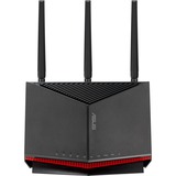 ASUS RT-BE86U trådløs router 10 Gigabit Ethernet Dual-band (2,4 GHz / 5 GHz) Sort Wi-Fi 7 (802.11be), Dual-band (2,4 GHz / 5 GHz), Ethernet LAN, Sort, Bordplade router
