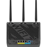 ASUS RT-BE86U trådløs router 10 Gigabit Ethernet Dual-band (2,4 GHz / 5 GHz) Sort Wi-Fi 7 (802.11be), Dual-band (2,4 GHz / 5 GHz), Ethernet LAN, Sort, Bordplade router