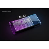 Alphacool Core RX 9070 XT Taichi, Vandkøling gennemsigtig/Chrome