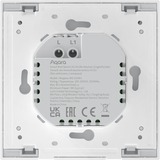 Aqara Smart Wall Switch - Single rocker (Without Neutral), Knappen Hvid