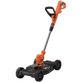 BLACK+DECKER BESTA530CM 550 W Elektrisk AC Sort, Orange, Græs trimmer Orange/Sort, Græstrimmer, D-loop håndtag, 1,6 mm, 7500 rpm, Sort, Orange, 30 cm