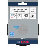 Bosch 2 608 601 713 tilbehør vinkelsliber Bagskive, Slibning pad Bagskive, 11,5 cm, Bosch, Sort, 13300 rpm, Plast