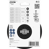Bosch 2 608 601 713 tilbehør vinkelsliber Bagskive, Slibning pad Bagskive, 11,5 cm, Bosch, Sort, 13300 rpm, Plast