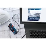Bosch GLM 150-27 C Professional, Afstandsmåler Blå/Sort, IP54, 210 g
