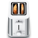 Braun Brødrister rustfrit stål/Hvid
