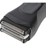 Braun Serie 3 3000S Folie shaver Grå Sort/grå, Folie shaver, Grå, Opladning, Vekselstrøm/batteri, Nikkel-Metalhydrid (NiMH), Indbygget batteri