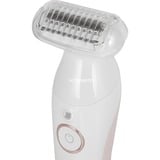 Braun Silk-épil 9 Flex 9-030 3D 40 pincetter Lyserød, Hvid, Epilator Hvid/Rosé guld, Lyserød, Hvid, 40 pincetter, MicroGrip, Armhule, Bikini, 0,5 mm, Batteri
