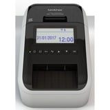 Brother QL-820NWBC etiketprinter Direkte termisk Farve 300 x 300 dpi 176 mm/sek. Kabel & trådløs Ethernet LAN DK Wi-Fi Bluetooth Sort/Hvid, DK, Direkte termisk, 300 x 300 dpi, 176 mm/sek., Farve, Kabel & trådløs