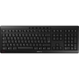 CHERRY Stream Desktop Recharge tastatur Mus inkluderet Universel RF trådløst QWERTY Engelsk Sort, Desktop sæt Sort, EU-layout (antal), SX teknologi, Fuld størrelse (100 %), Trådløs, RF trådløst, QWERTY, Sort, Mus inkluderet