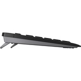 CHERRY Stream Desktop Recharge tastatur Mus inkluderet Universel RF trådløst QWERTY Engelsk Sort, Desktop sæt Sort, EU-layout (antal), SX teknologi, Fuld størrelse (100 %), Trådløs, RF trådløst, QWERTY, Sort, Mus inkluderet