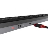 CHERRY Stream Desktop Recharge tastatur Mus inkluderet Universel RF trådløst QWERTY Engelsk Sort, Desktop sæt Sort, EU-layout (antal), SX teknologi, Fuld størrelse (100 %), Trådløs, RF trådløst, QWERTY, Sort, Mus inkluderet