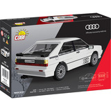 COBI Audi Quattro 1980, Bygge legetøj Hvid