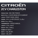 COBI Citroen 2CV Charleston Executive Edition, Bygge legetøj 