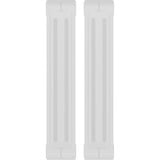 Corsair iCUE LINK QX140 RGB 140 mm PWM blæser, Sag fan Hvid