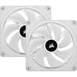Corsair iCUE LINK QX140 RGB 140 mm PWM blæser, Sag fan Hvid