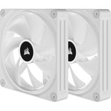 Corsair iCUE LINK QX140 RGB 140 mm PWM blæser, Sag fan Hvid
