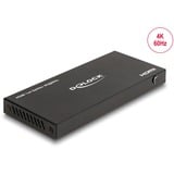 DeLOCK HDMI-splitter 1 x HDMI ind til 4 x HDMI ud 4K 60 Hz, HDMI splitter Sort