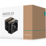DeepCool AK620 G2, CPU køler Sort/træ