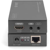 Digitus 4K HDBaseT HDMI Extender-sæt, HDMI-udvidelse forlænger Sort