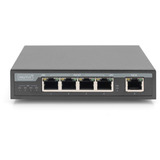 Digitus 4-port Gigabit 4PPoE Extender, PoE-repeater 