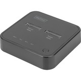 Digitus Dobbelt M.2 NVM SSD dockingstation, Docking station Sort