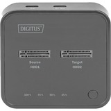 Digitus Dobbelt M.2 NVM SSD dockingstation, Docking station Sort