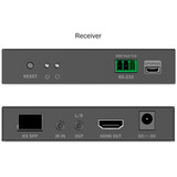 Digitus HDMI Fiber IP Extender Sæt, HDMI-udvidelse forlænger Sort