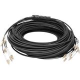 Digitus Universelt breakout fiberkabel, duplex, LC/UPC stik, multimode OM4 Sort