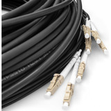 Digitus Universelt breakout fiberkabel, duplex, LC/UPC stik, multimode OM4 Sort