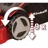 EINHELL GC-PM 46 SM HW-E Li, Plæneklipper Rød/Sort