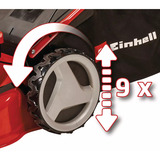 EINHELL Plæneklipper Rød/Sort