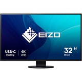 EIZO FlexScan EV3285-BK LED display 80 cm (31.5") 3840 x 2160 pixel 4K Ultra HD Sort, LED-skærm Sort, 80 cm (31.5"), 3840 x 2160 pixel, 4K Ultra HD, LED, 5 ms, Sort